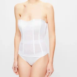 Femme La Perla Lingerie, Nuit^Corset Daily Design blanc
