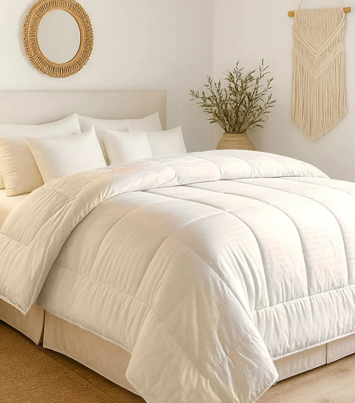 Home Collection Couettes^Couette Microfibre 4 Saisons blanche