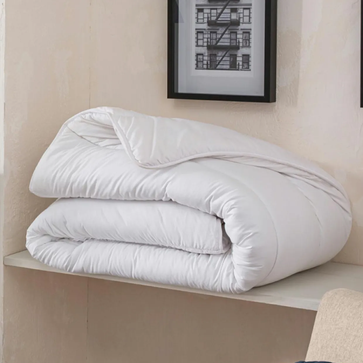 Hypsom Couettes^Couette Synthétique Kokoon 400gr/m² blanche - 200x200 cm