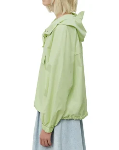 Femme Marc O'Polo Vestes, Blousons^Coupe Vent à Capuche Grande Poche vert fluo
