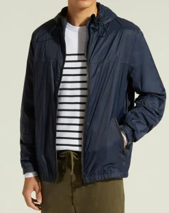 Coupe-vent à Capuche Laway bleu marine-Galeries Lafayette Sale