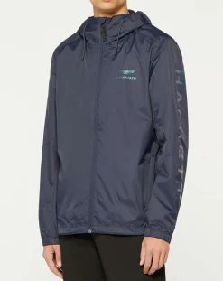 Homme Hackett London Vestes, Blousons^Coupe-Vent Hoodie Aston Martin Racing bleu marine
