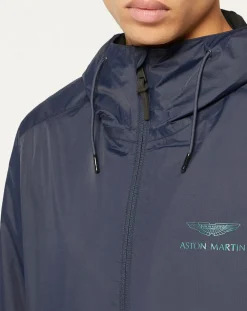 Homme Hackett London Vestes, Blousons^Coupe-Vent Hoodie Aston Martin Racing bleu marine