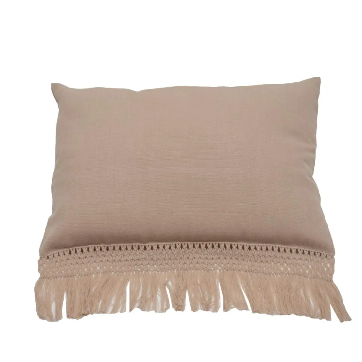Bed and Philosophy Linge De Lit, Ensembles^Coussin artisanal en laine & alpaga rose 40x60 cm