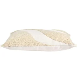 Home Deco Factory Coussins, Galettes De Sièges^Coussin bouclette beige - 50x30 cm