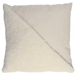 Home Deco Factory Coussins, Galettes De Sièges^Coussin bouclette beige - 40x40 cm