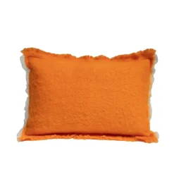 Coussin en laine orange 40x60cm-Bed and Philosophy Best