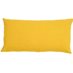 Coussin en lin jaune 55x110cm-Bed and Philosophy Best
