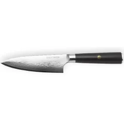 Couteau chef Damas noir - 27 cm-Fauchon Discount