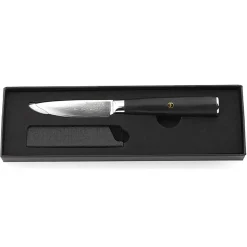 Couteau légumes Damas noir - 20.5 cm-Fauchon Outlet