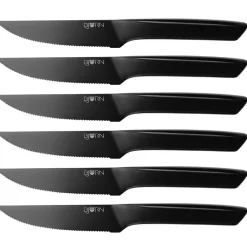 Bjorn Couteaux^Couteaux à steak Jensen noir mat - 6 pièces