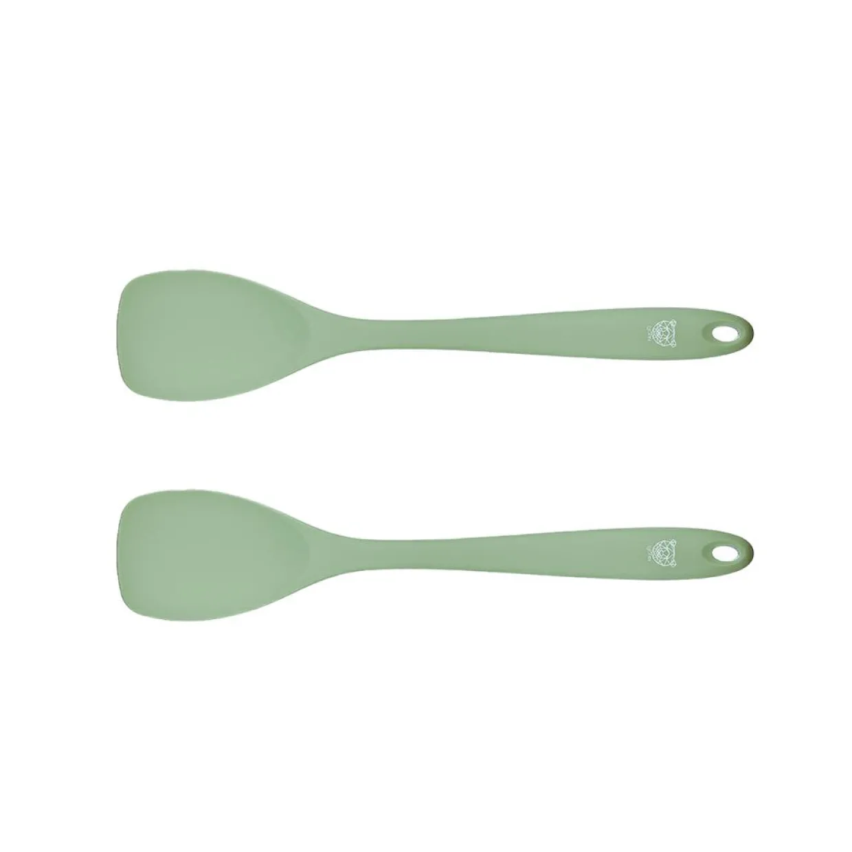 Bjorn Couverts De Table^Couverts à salade en silicone IVAR vert pâle