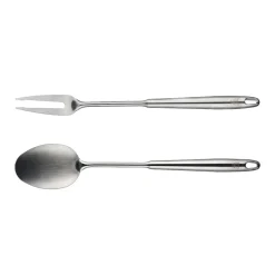 Bjorn Couverts De Table^Couverts à salade et barbecue en acier inoxydable STAL inox