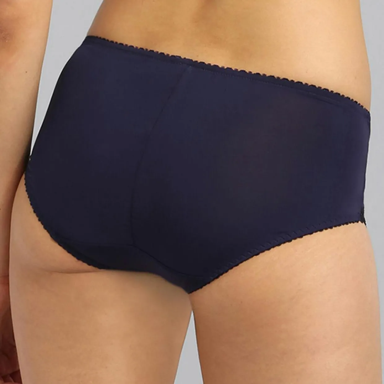 Femme Playtex Lingerie, Nuit^Culotte Coeur Croisé bleu marine