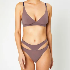 Femme Huit Lingerie, Nuit^Culotte Skin 02 violette