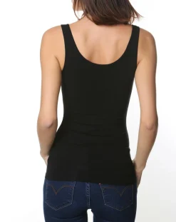 Femme Mare Lingerie, Nuit^Débardeur Juliette en Micromodal noir
