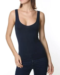 Femme Mare Lingerie, Nuit^Débardeur Juliette en Micromodal bleu