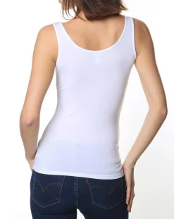 Femme Mare Lingerie, Nuit^Débardeur Juliette en Micromodal blanc