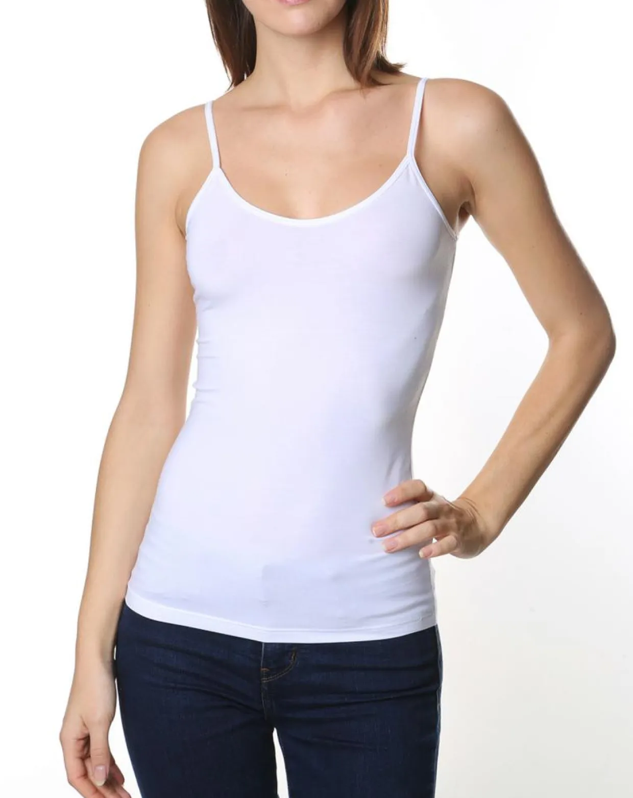 Débardeur Lucie en Micromodal blanc-Mare Outlet
