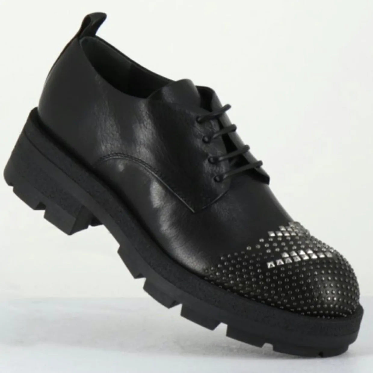 Femme Garrice Lab Derbies^Derbies en Cuir dabran sienne noires