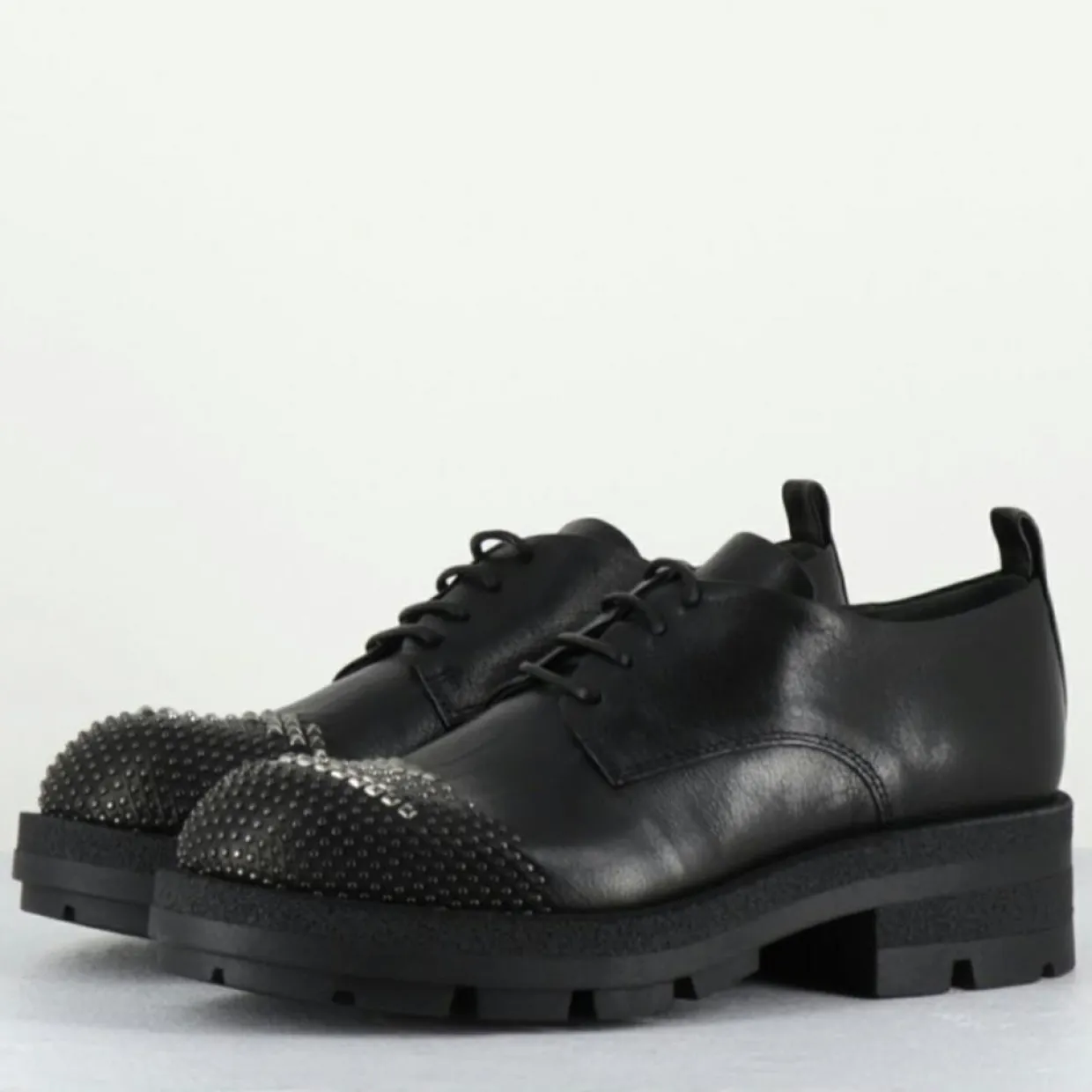 Femme Garrice Lab Derbies^Derbies en Cuir dabran sienne noires
