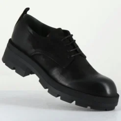 Derbies en Cuir dabran sienne noires-Garrice Lab Outlet