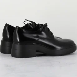 Femme Vic Matie Derbies^Derbies en Cuir noires - Talon 5.5 cm