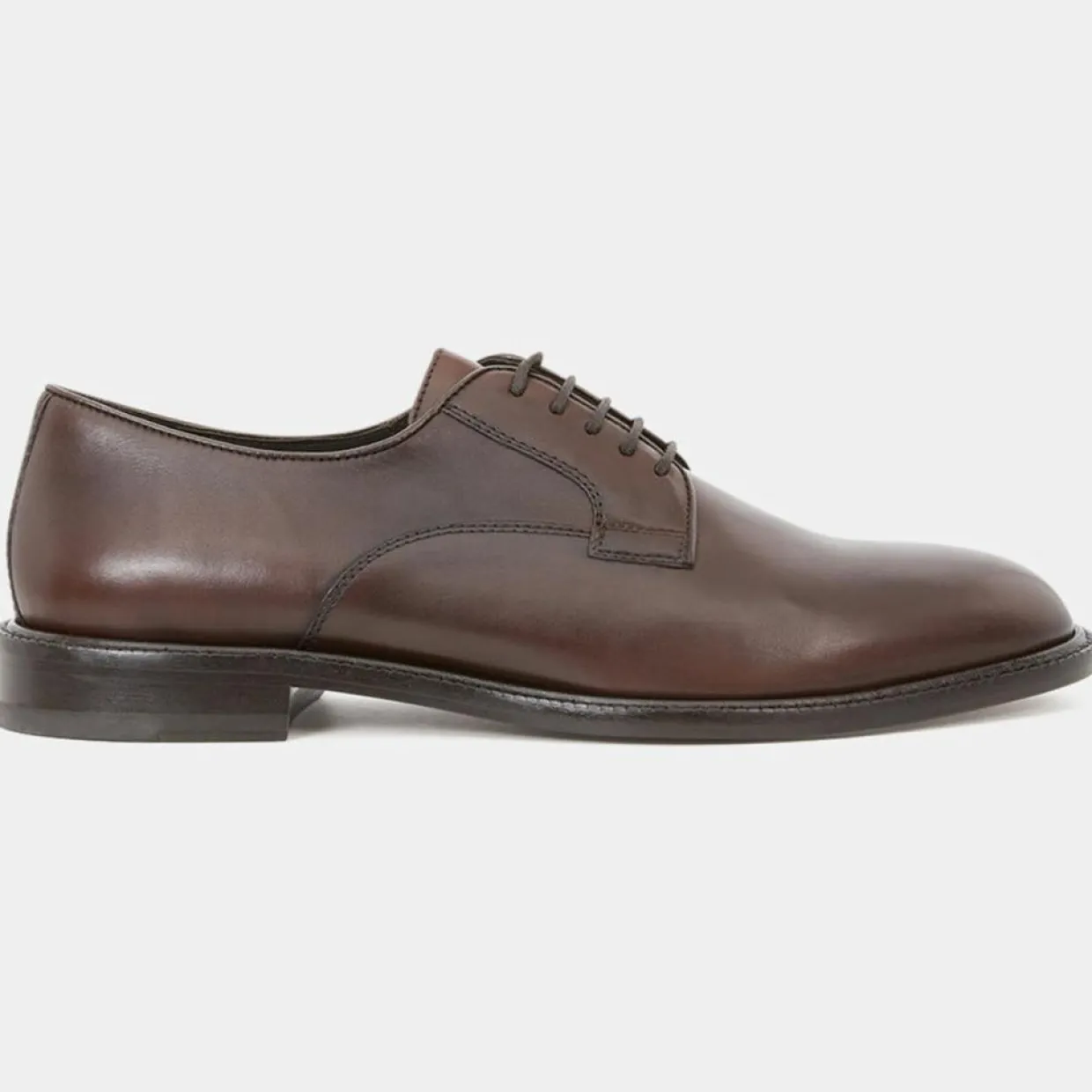 Homme Geox Derbies^Derbies en Cuir Premium Artenova marron foncé