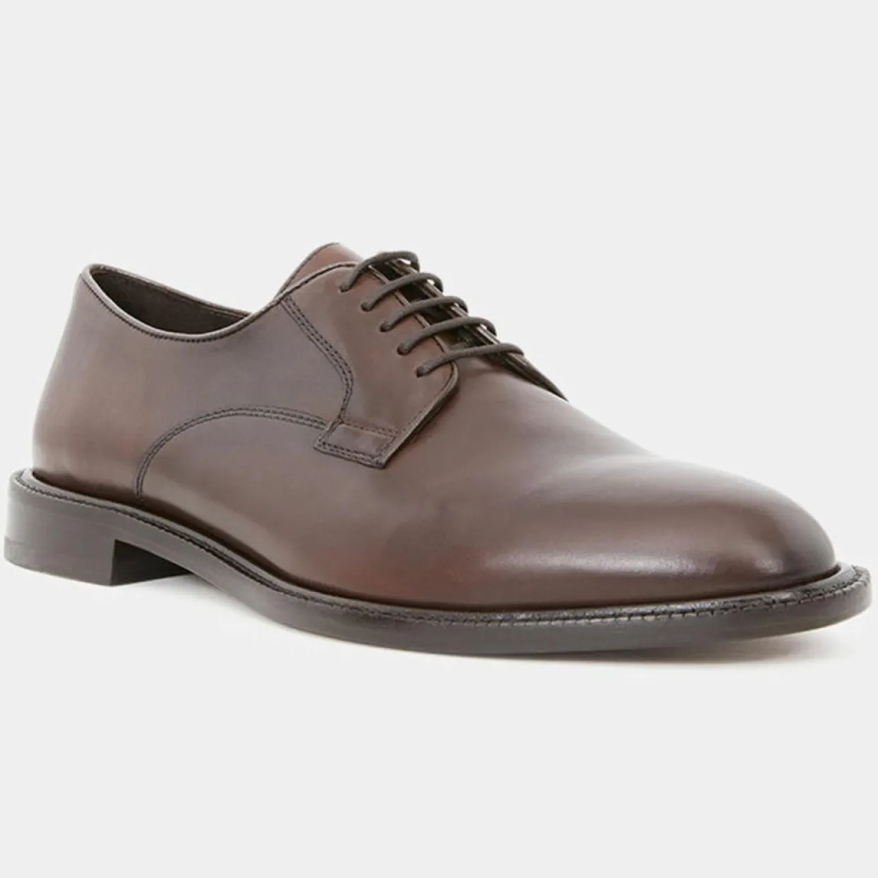 Homme Geox Derbies^Derbies en Cuir Premium Artenova marron foncé