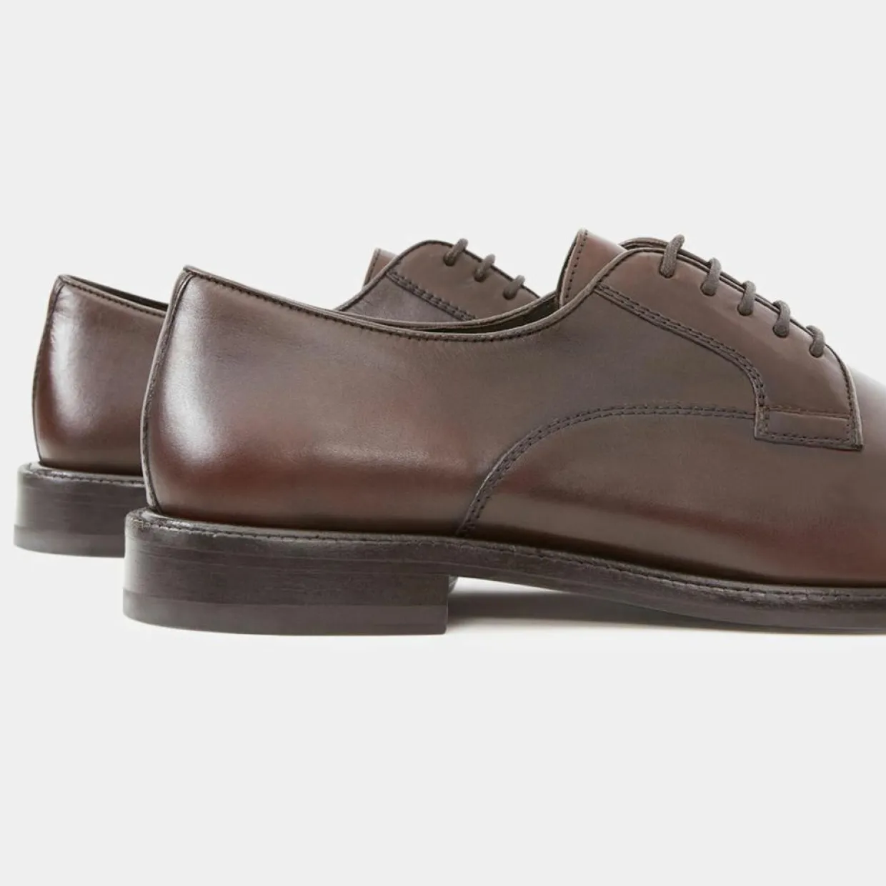 Homme Geox Derbies^Derbies en Cuir Premium Artenova marron foncé