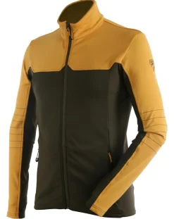 Homme Degré 7 Gilets Et Cardigans^Deuxième couche Climerstretch Balme kaki/jaune