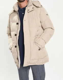 Homme Hackett London Manteaux^Doudoune 3/4 beige