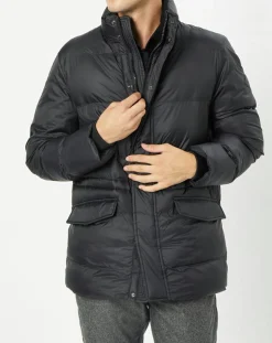 Doudoune 3/4 noire-Hackett London Best