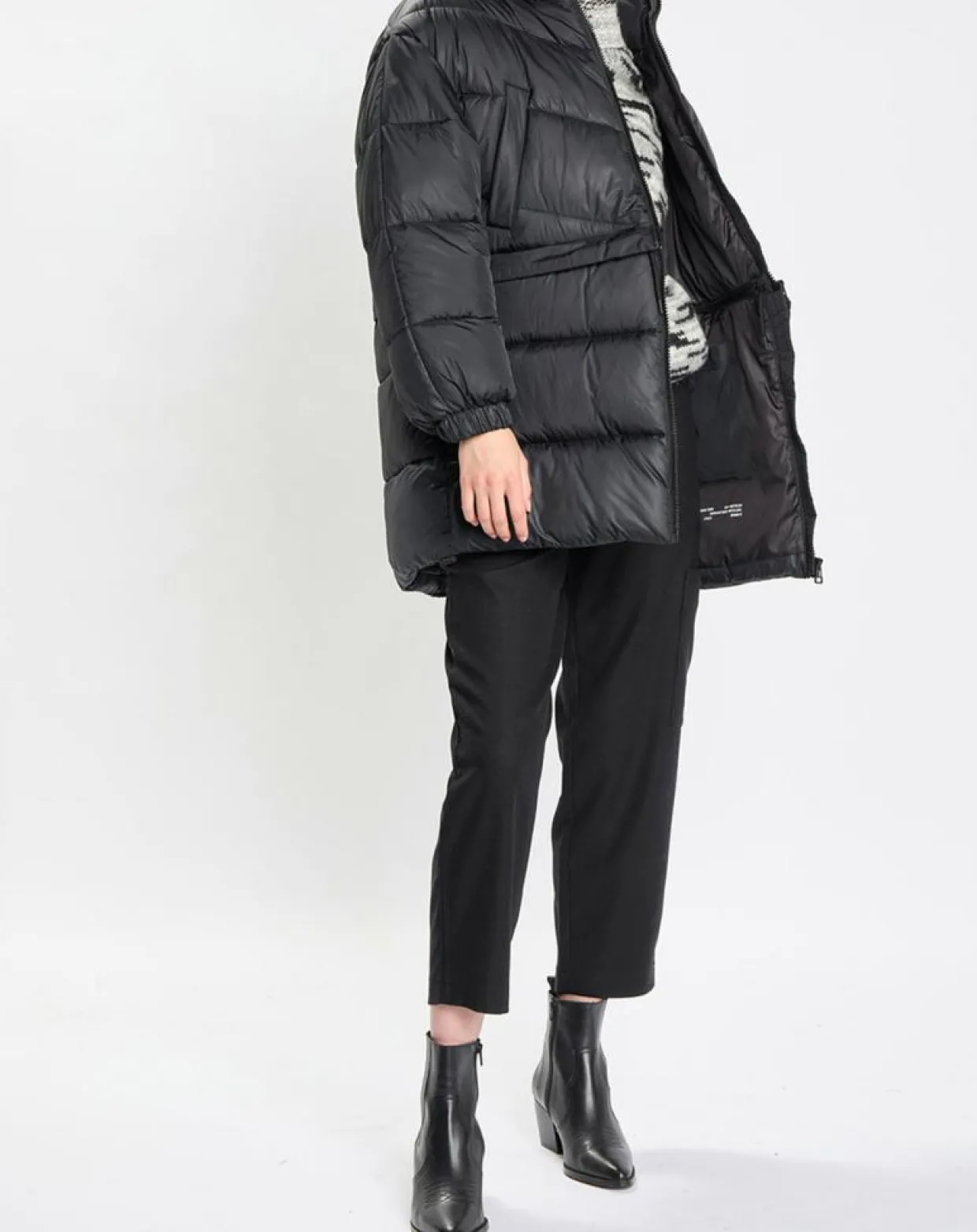 Femme Marc O'Polo Manteaux^Doudoune amovible noire