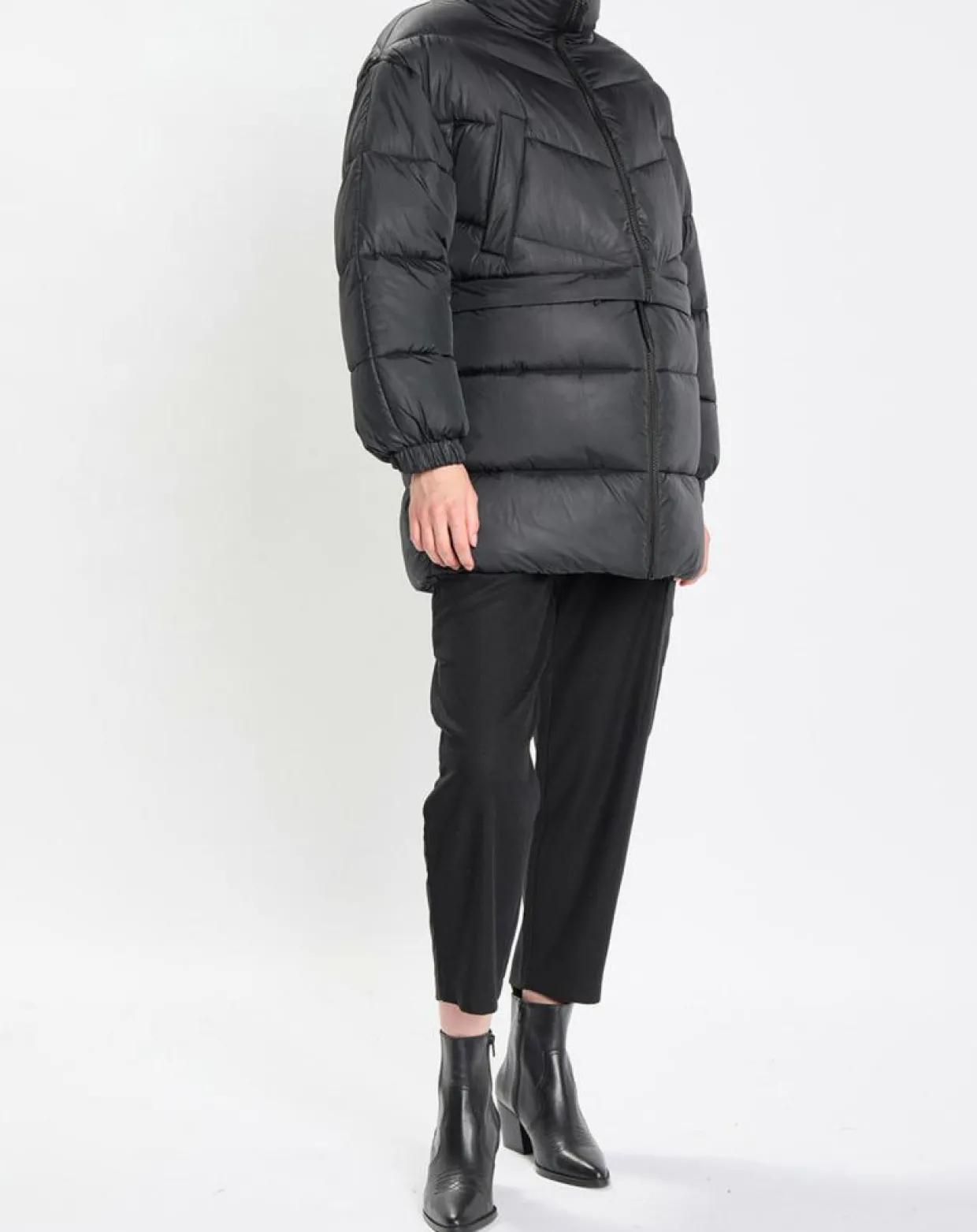 Femme Marc O'Polo Manteaux^Doudoune amovible noire