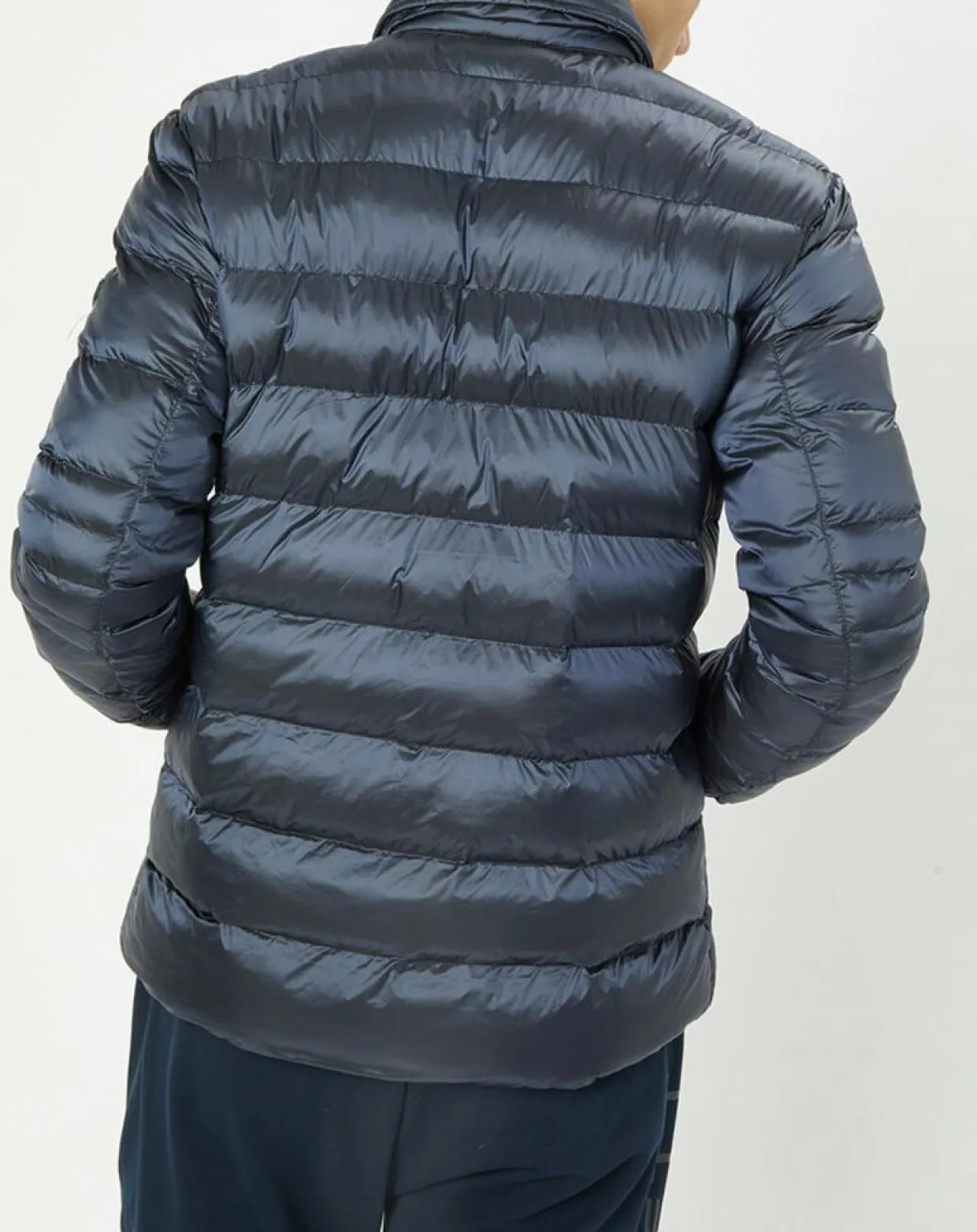 Doudoune Aston Martin Racing Shiny bleue-Hackett London Clearance