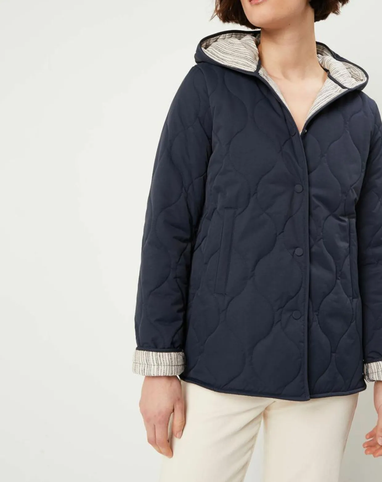 Doudoune Bali bleu marine-Caroll Clearance