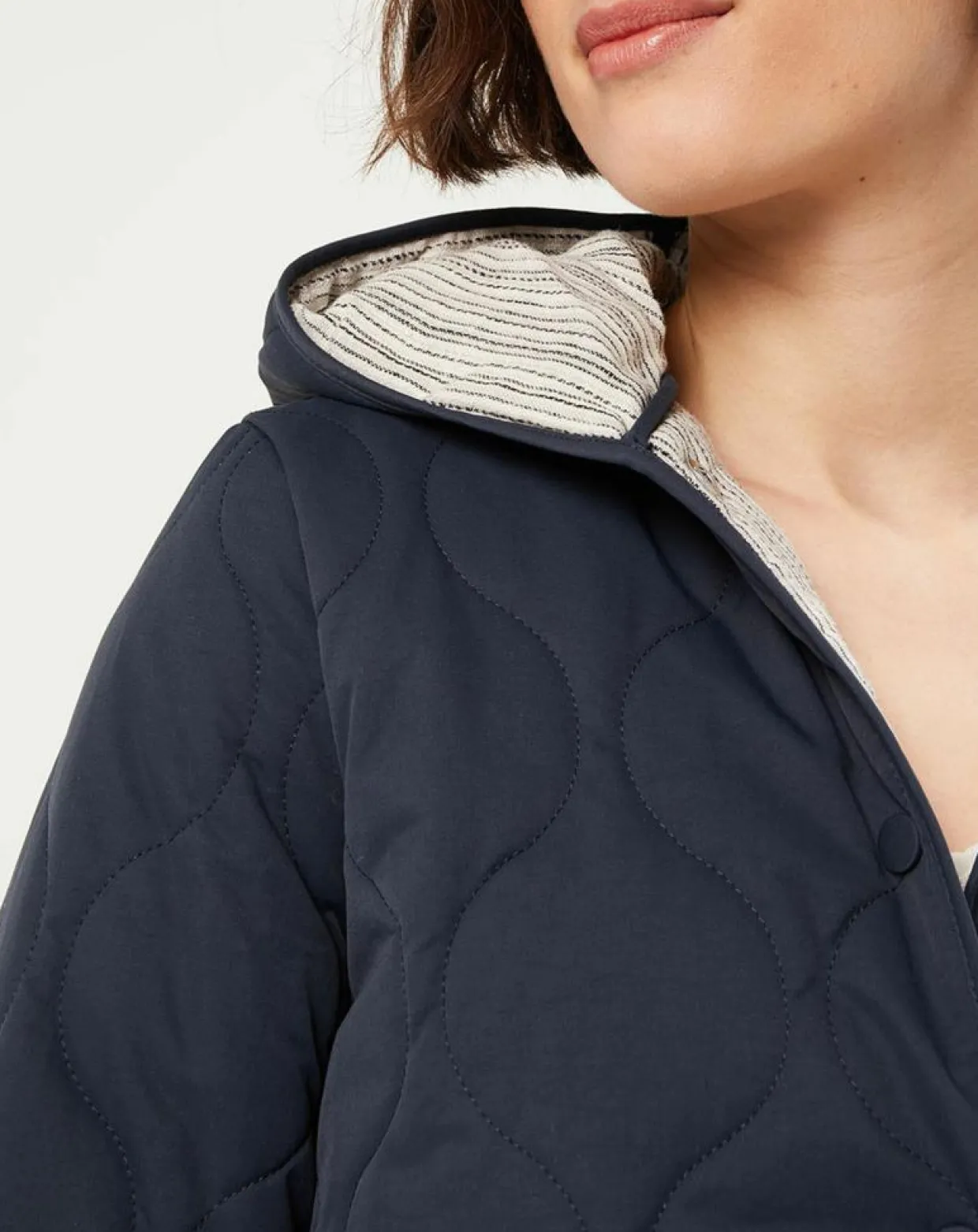 Doudoune Bali bleu marine-Caroll Clearance