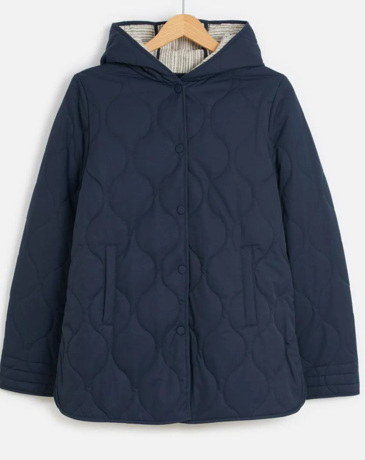 Doudoune Bali bleu marine-Caroll Clearance