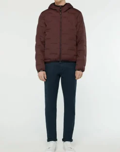 Homme Replay Manteaux^Doudoune Classic Logo bordeaux
