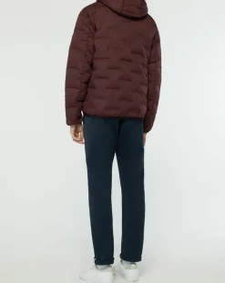Homme Replay Manteaux^Doudoune Classic Logo bordeaux