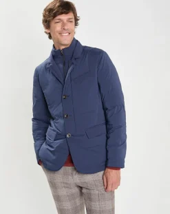Homme Hackett London Manteaux^Doudoune Coud bleue