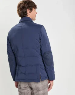 Homme Hackett London Manteaux^Doudoune Coud bleue