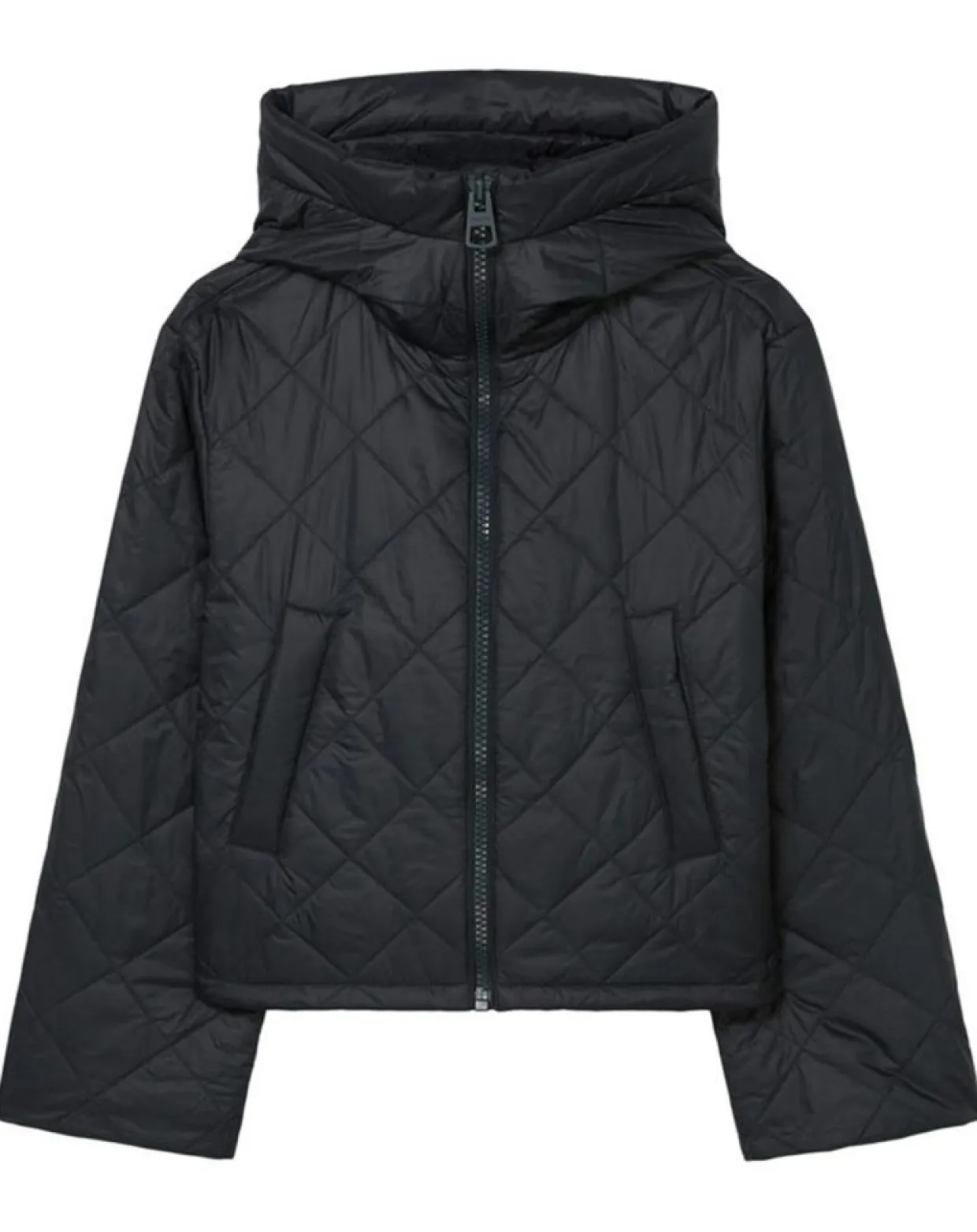 Doudoune Courte à Capuche bleu marine-Marc O'Polo Discount
