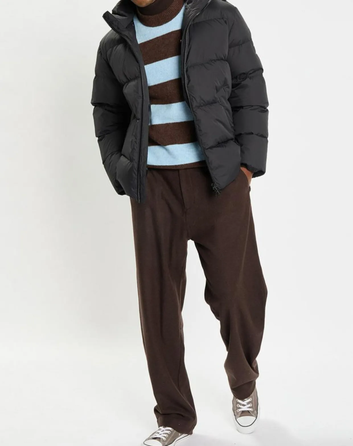 Doudoune courte à capuche Puffer noire-Marc O'Polo Online