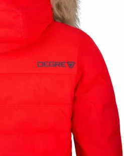 Doudoune de ski Traqui fausse fourrure incandescent-Degré 7 Online