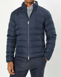 Homme Hackett London Manteaux^Doudoune Gfg unie bleu foncé