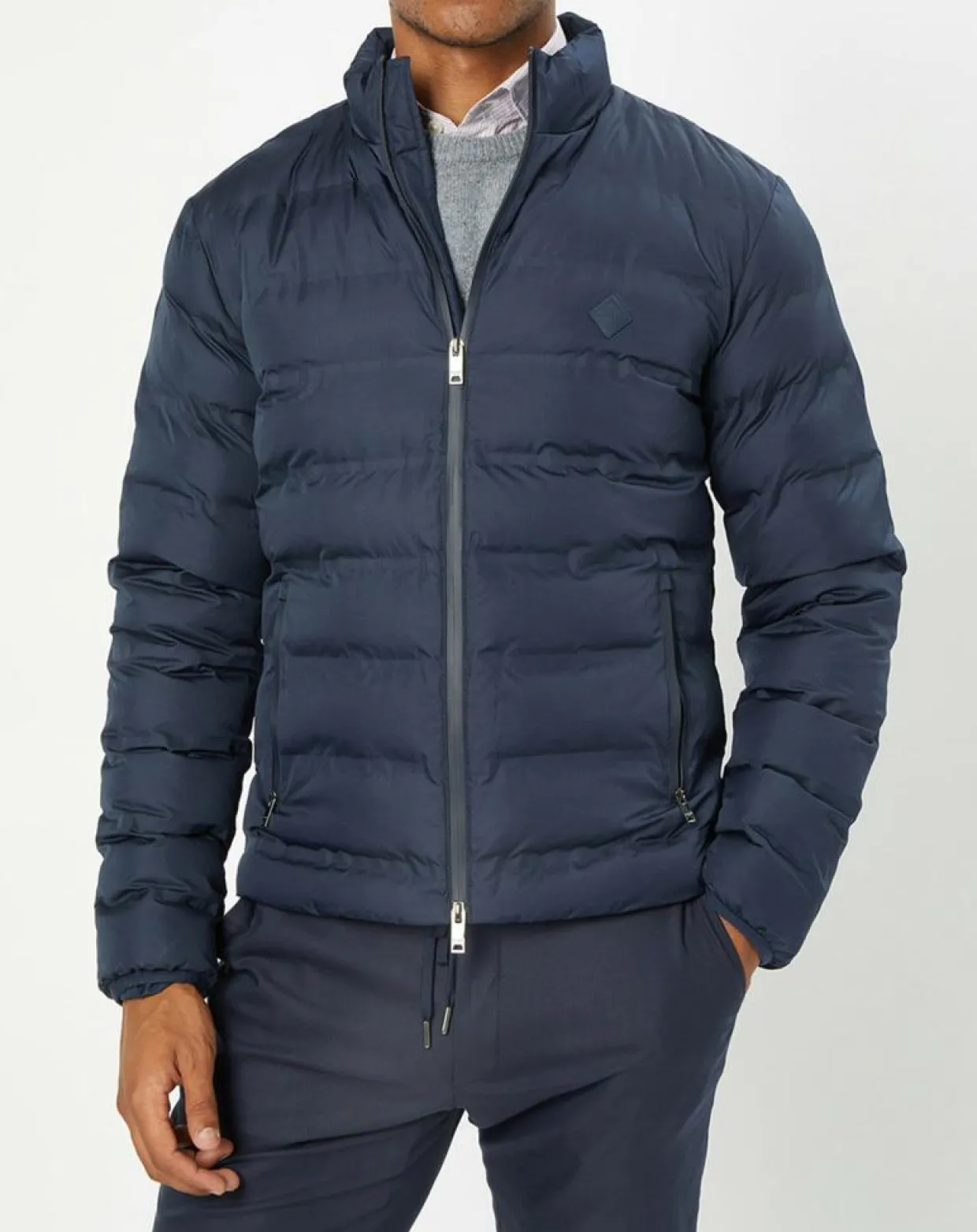 Homme Hackett London Manteaux^Doudoune Gfg unie bleu foncé
