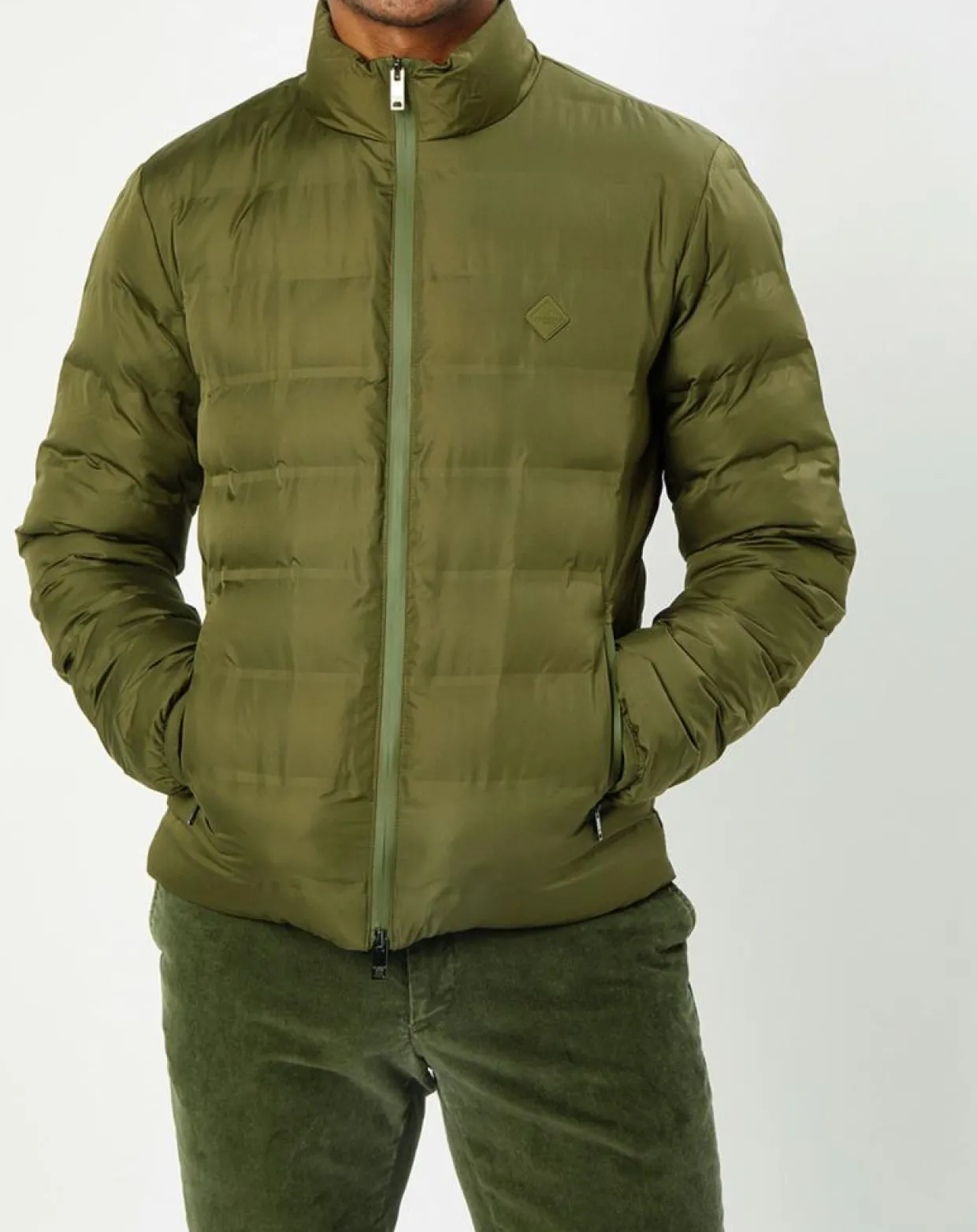 Homme Hackett London Manteaux^Doudoune Gfg unie kaki