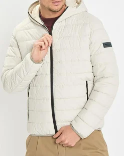 Homme Marc O'Polo Manteaux^Doudoune Light à Capuche Ndsd écrue